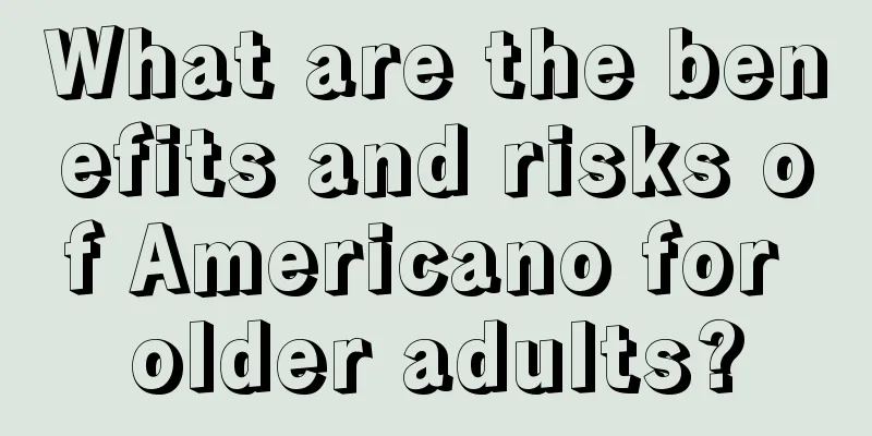 What are the benefits and risks of Americano for older adults?