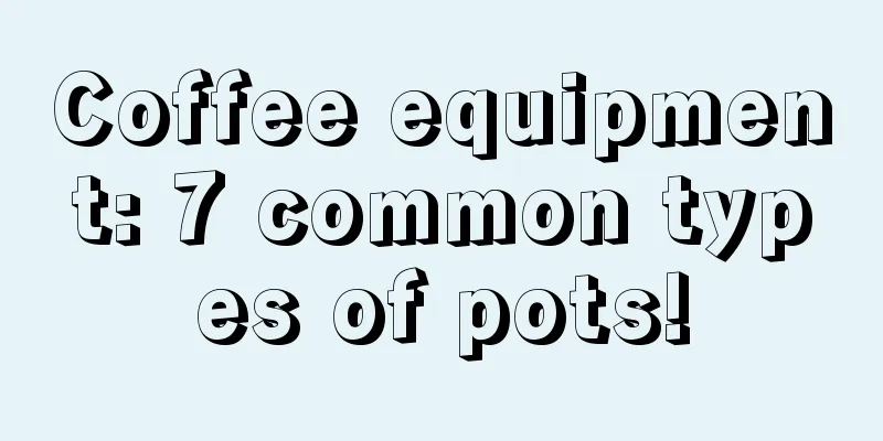 Coffee equipment: 7 common types of pots!