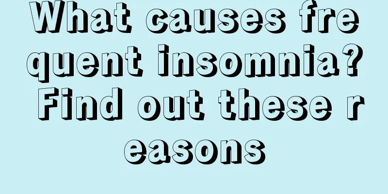 What causes frequent insomnia? Find out these reasons