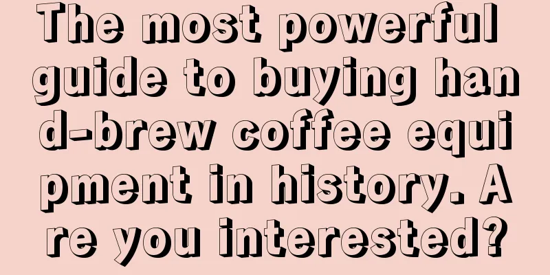 The most powerful guide to buying hand-brew coffee equipment in history. Are you interested?