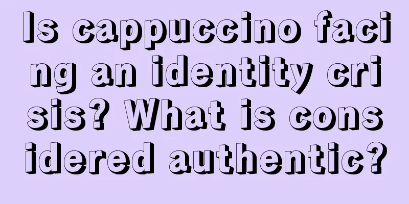 Is cappuccino facing an identity crisis? What is considered authentic?