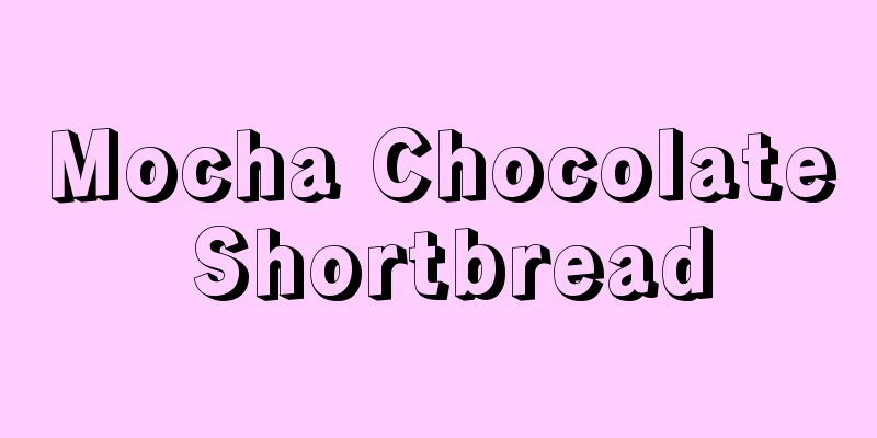 Mocha Chocolate Shortbread