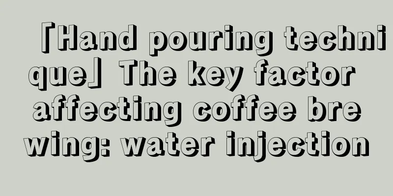 「Hand pouring technique」The key factor affecting coffee brewing: water injection