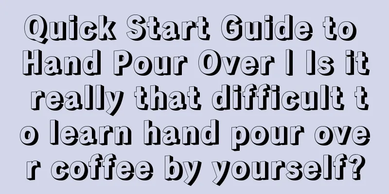 Quick Start Guide to Hand Pour Over | Is it really that difficult to learn hand pour over coffee by yourself?