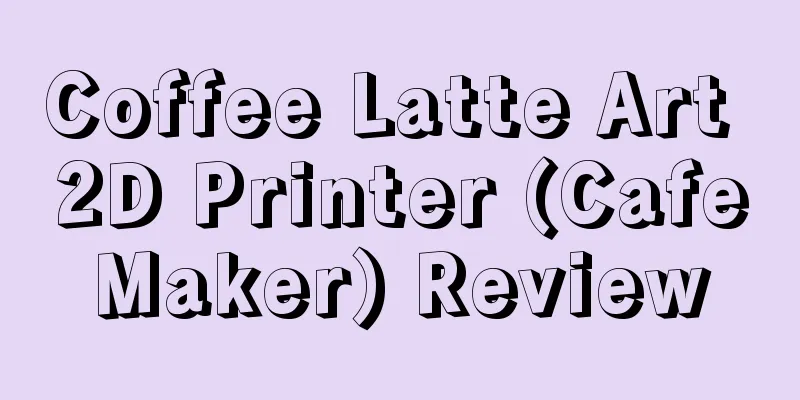 Coffee Latte Art 2D Printer (CafeMaker) Review