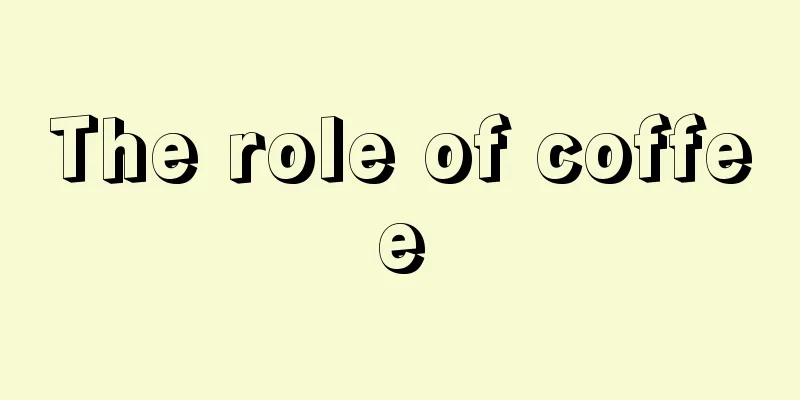 The role of coffee