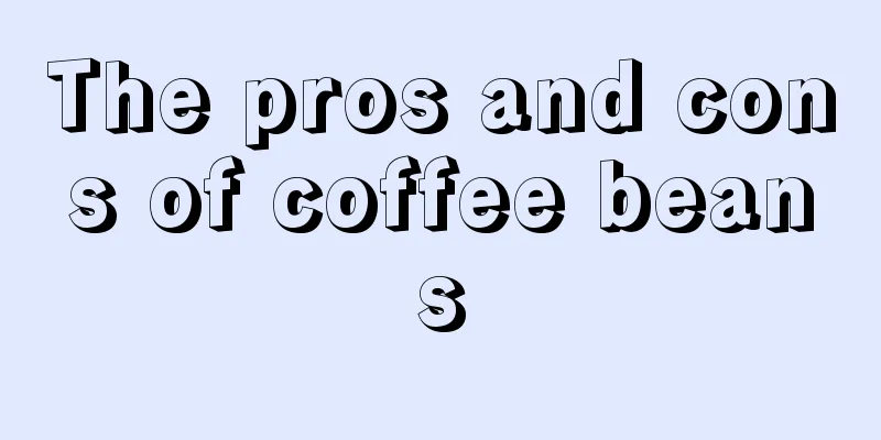 The pros and cons of coffee beans