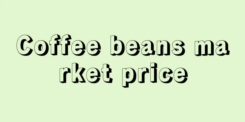 Coffee beans market price