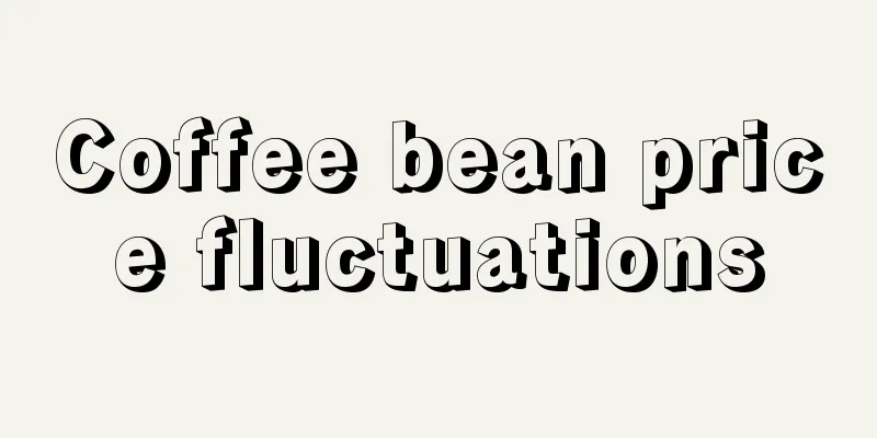 Coffee bean price fluctuations