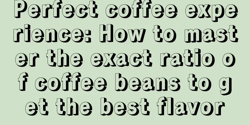 Perfect coffee experience: How to master the exact ratio of coffee beans to get the best flavor