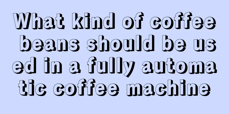 What kind of coffee beans should be used in a fully automatic coffee machine