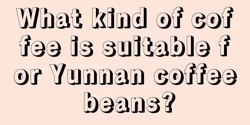 What kind of coffee is suitable for Yunnan coffee beans?