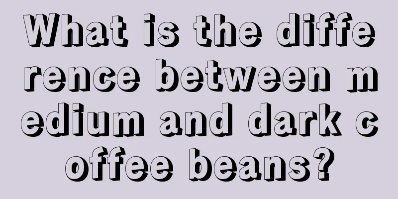 What is the difference between medium and dark coffee beans?