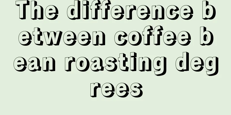 The difference between coffee bean roasting degrees