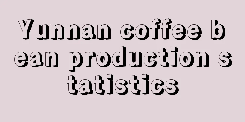 Yunnan coffee bean production statistics