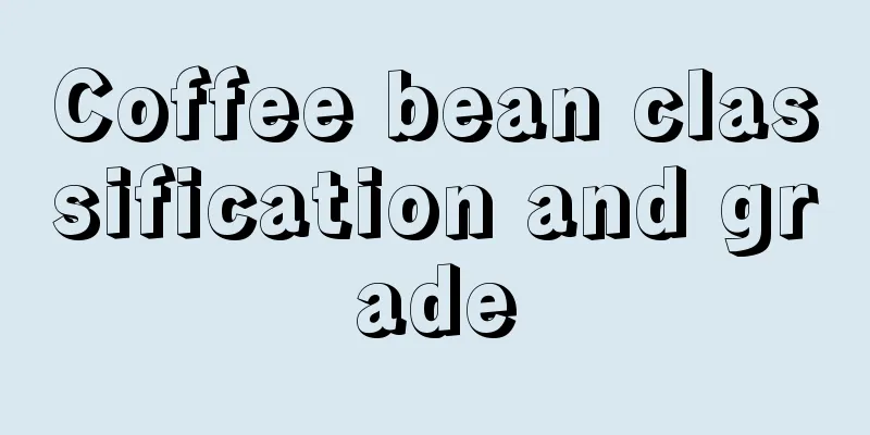 Coffee bean classification and grade