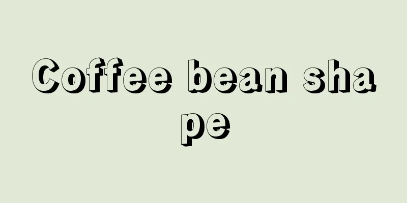 Coffee bean shape