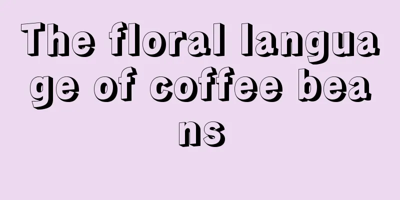 The floral language of coffee beans