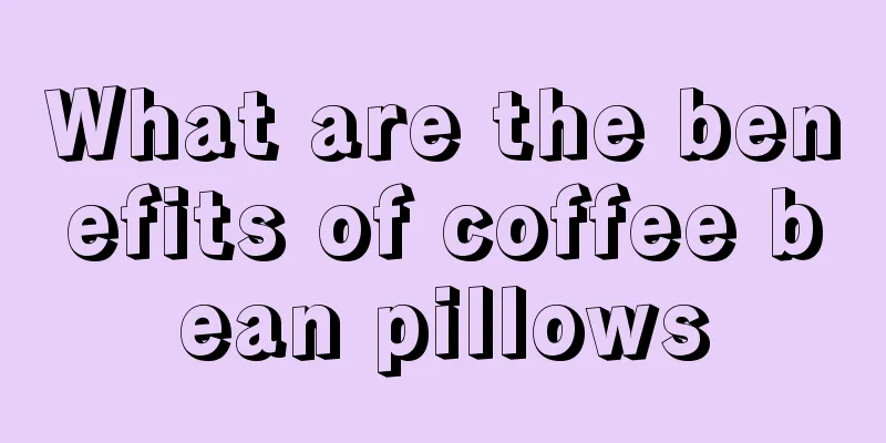 What are the benefits of coffee bean pillows