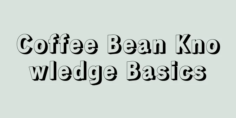 Coffee Bean Knowledge Basics