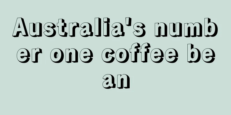 Australia's number one coffee bean