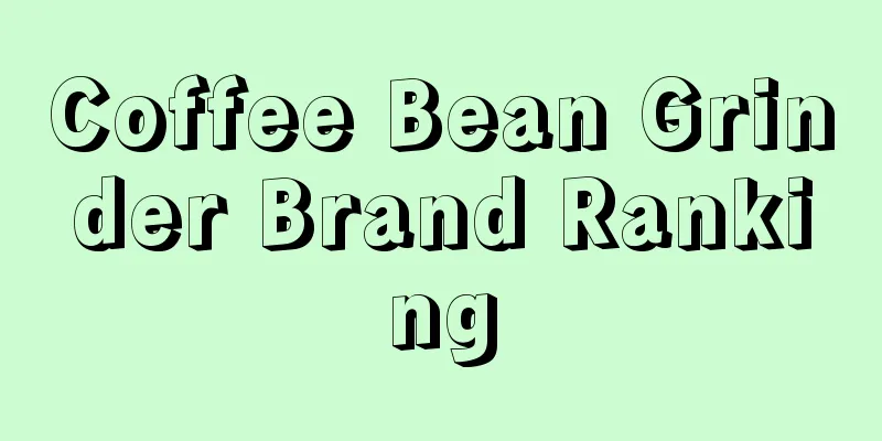 Coffee Bean Grinder Brand Ranking