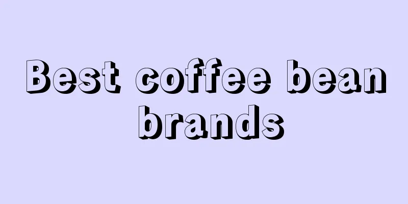 Best coffee bean brands