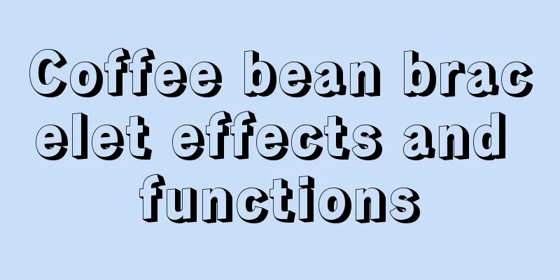 Coffee bean bracelet effects and functions