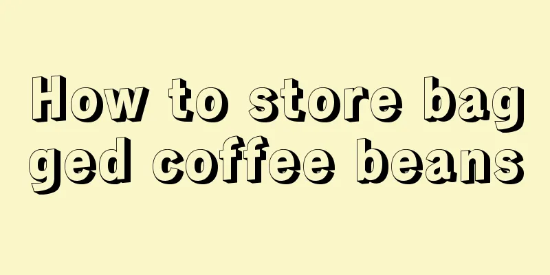 How to store bagged coffee beans