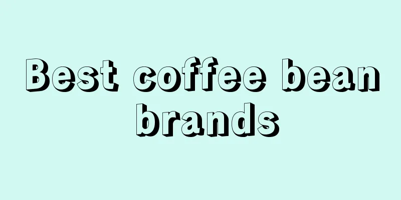 Best coffee bean brands