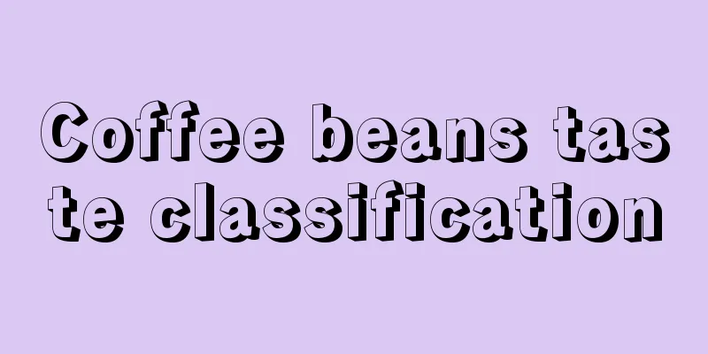 Coffee beans taste classification