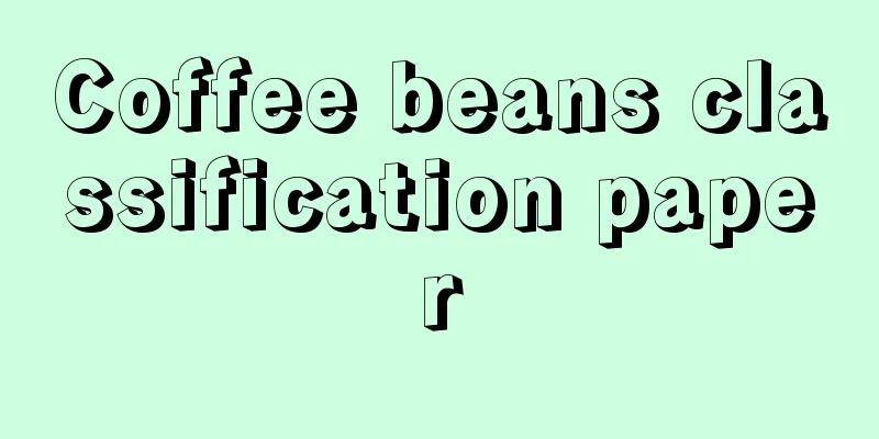 Coffee beans classification paper