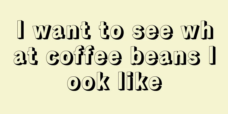 I want to see what coffee beans look like