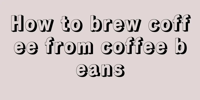 How to brew coffee from coffee beans