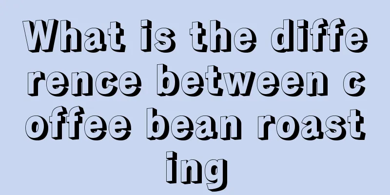 What is the difference between coffee bean roasting