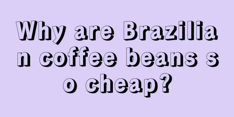 Why are Brazilian coffee beans so cheap?