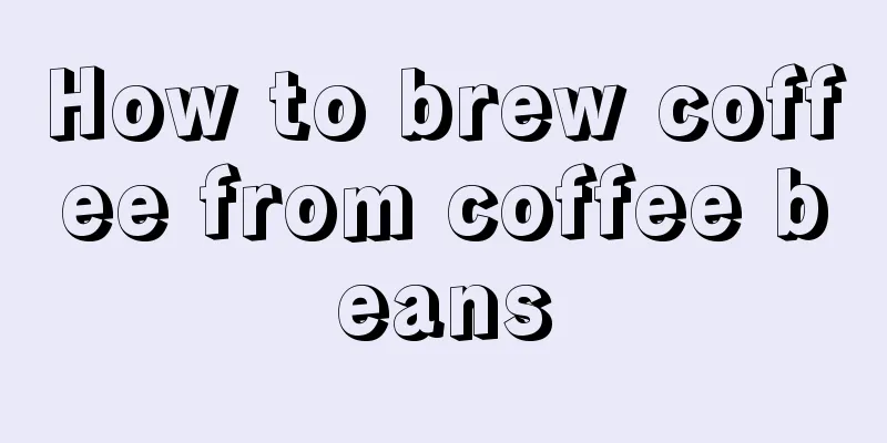 How to brew coffee from coffee beans