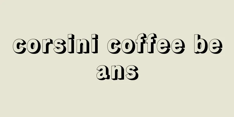 corsini coffee beans