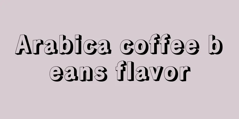 Arabica coffee beans flavor