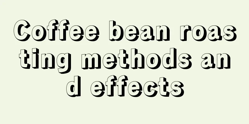 Coffee bean roasting methods and effects