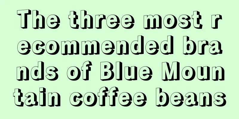 The three most recommended brands of Blue Mountain coffee beans