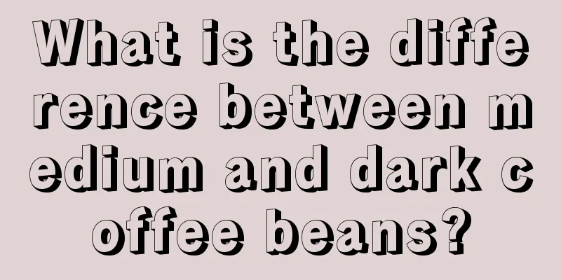 What is the difference between medium and dark coffee beans?