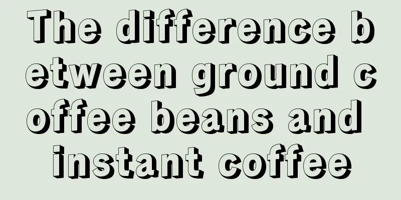 The difference between ground coffee beans and instant coffee