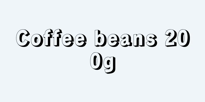 Coffee beans 200g