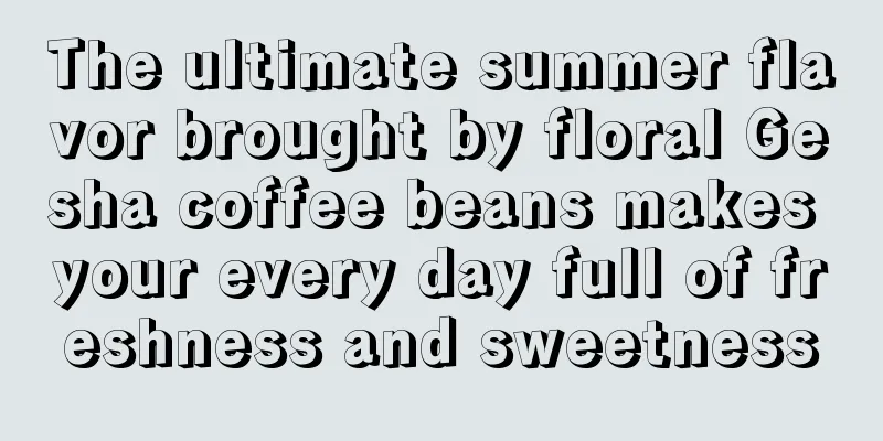 The ultimate summer flavor brought by floral Gesha coffee beans makes your every day full of freshness and sweetness