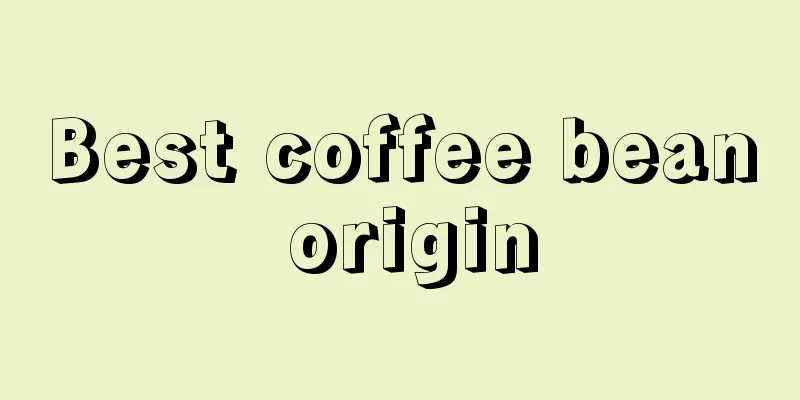 Best coffee bean origin