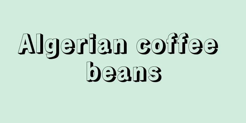 Algerian coffee beans