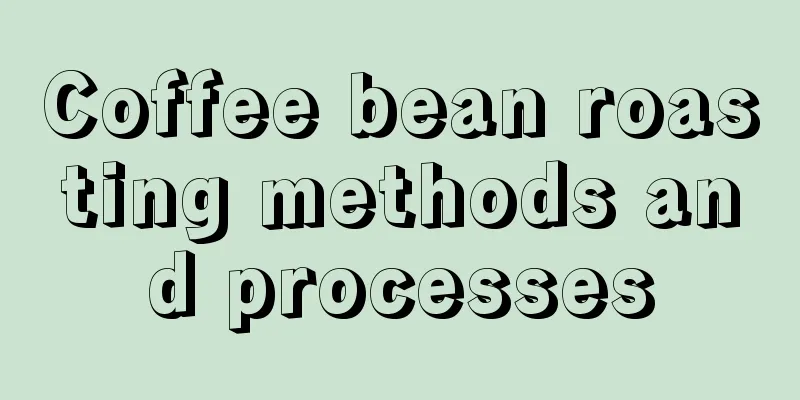 Coffee bean roasting methods and processes