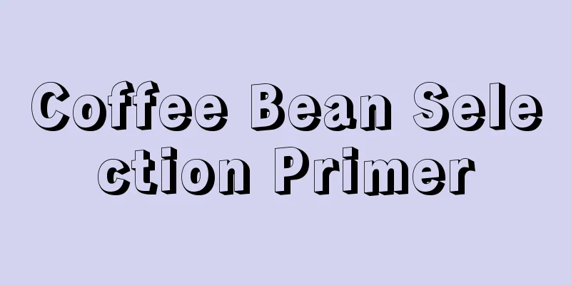 Coffee Bean Selection Primer