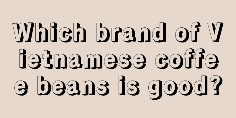 Which brand of Vietnamese coffee beans is good?